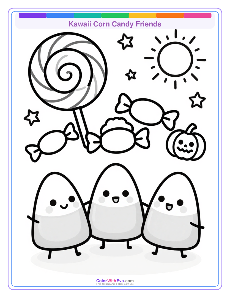 Kawaii Corn Candy Friends thumbnail