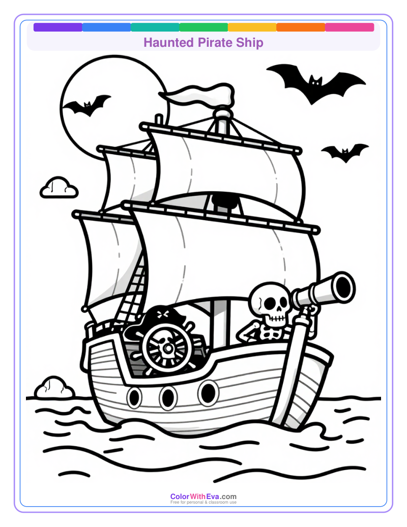 Haunted Pirate Ship preview