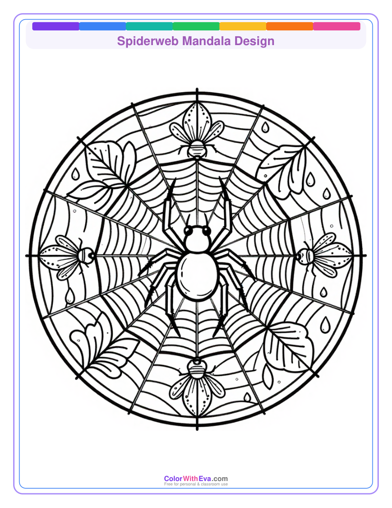 Spiderweb Mandala Design thumbnail