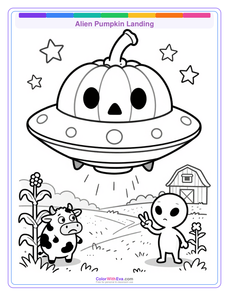 Alien Pumpkin Landing thumbnail