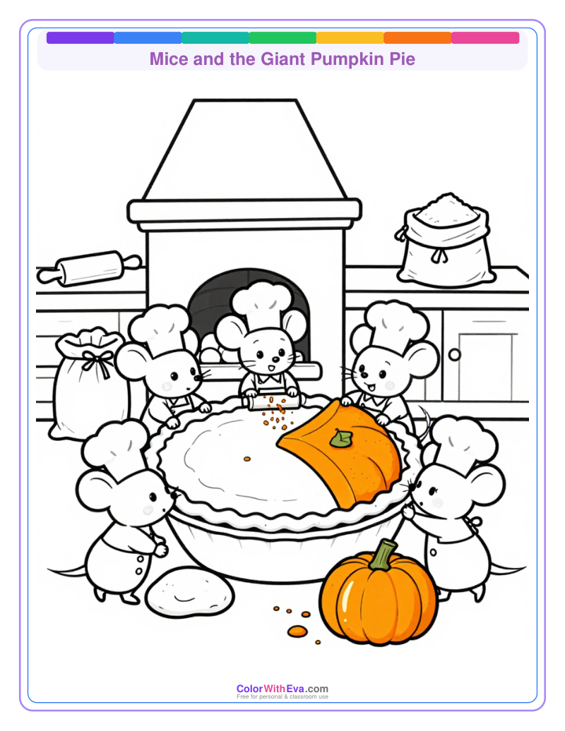 Mice and the Giant Pumpkin Pie preview