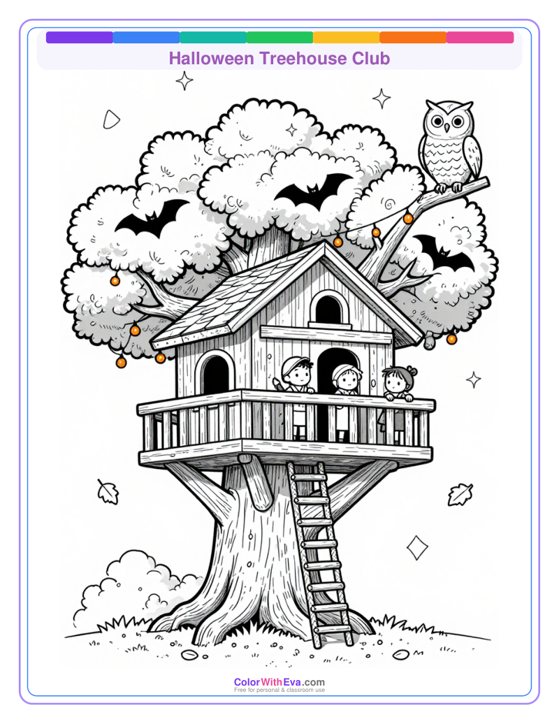 Halloween Treehouse Club preview