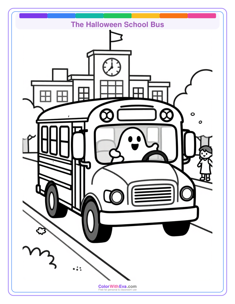 The Halloween School Bus preview