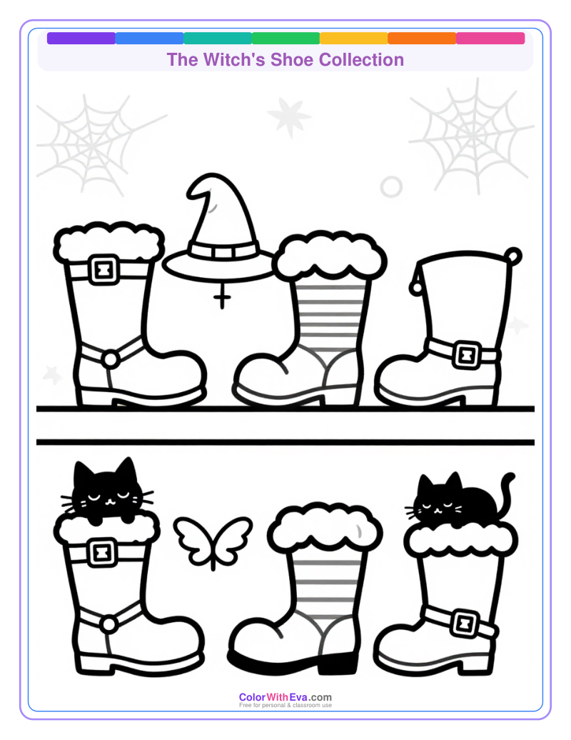 The Witch's Shoe Collection preview