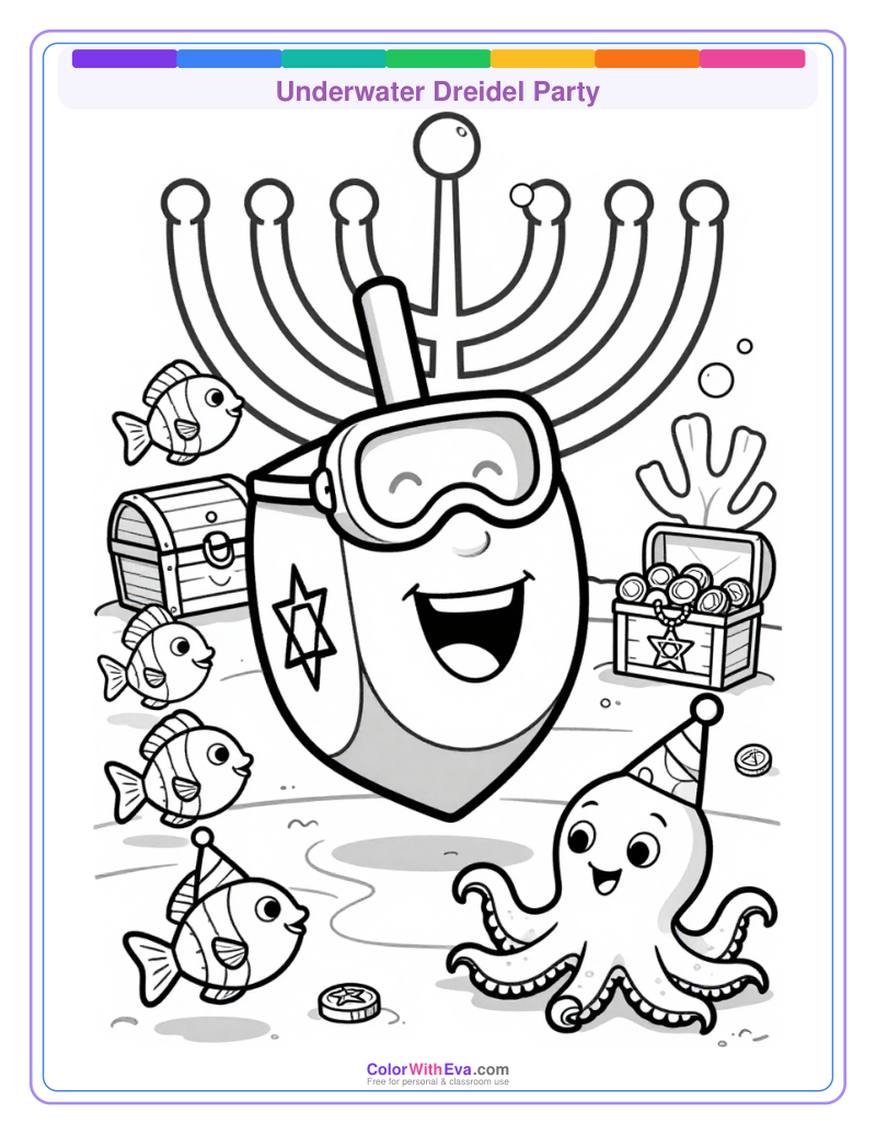 Underwater Dreidel Party thumbnail