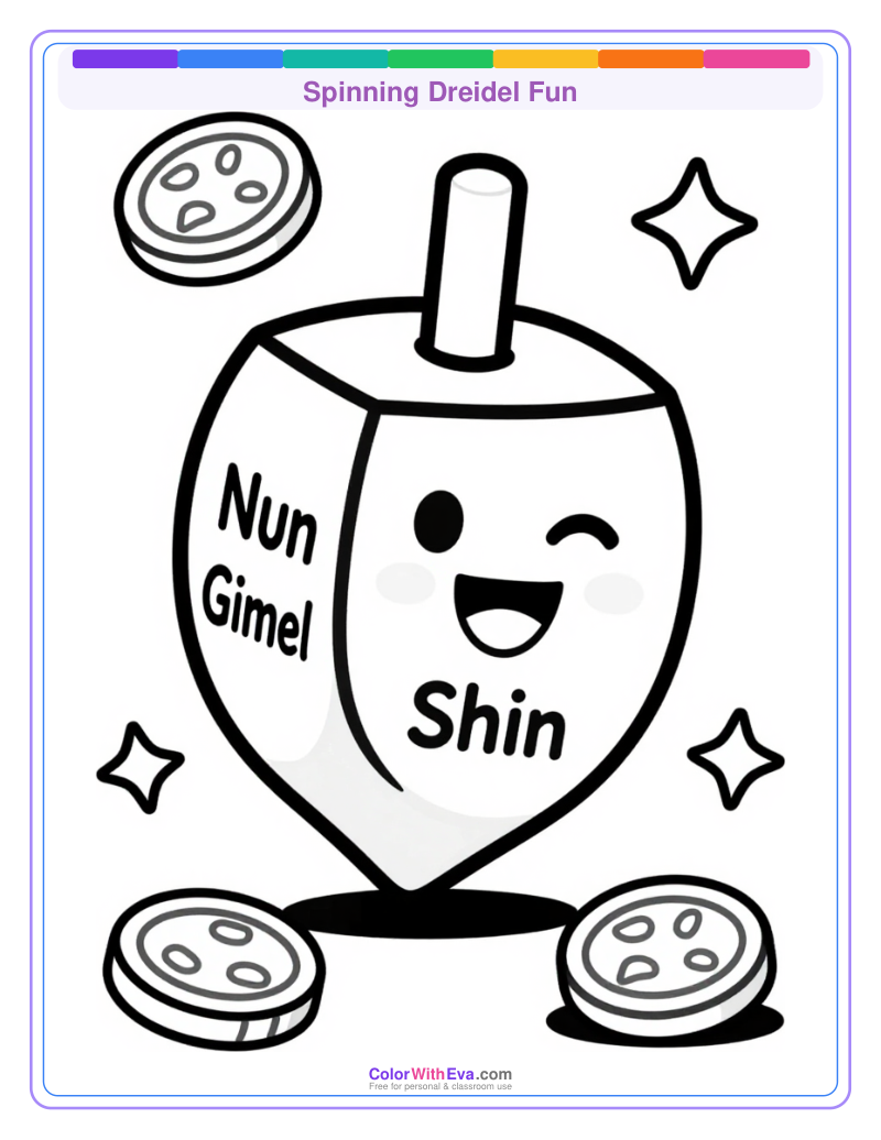 Spinning Dreidel Fun preview
