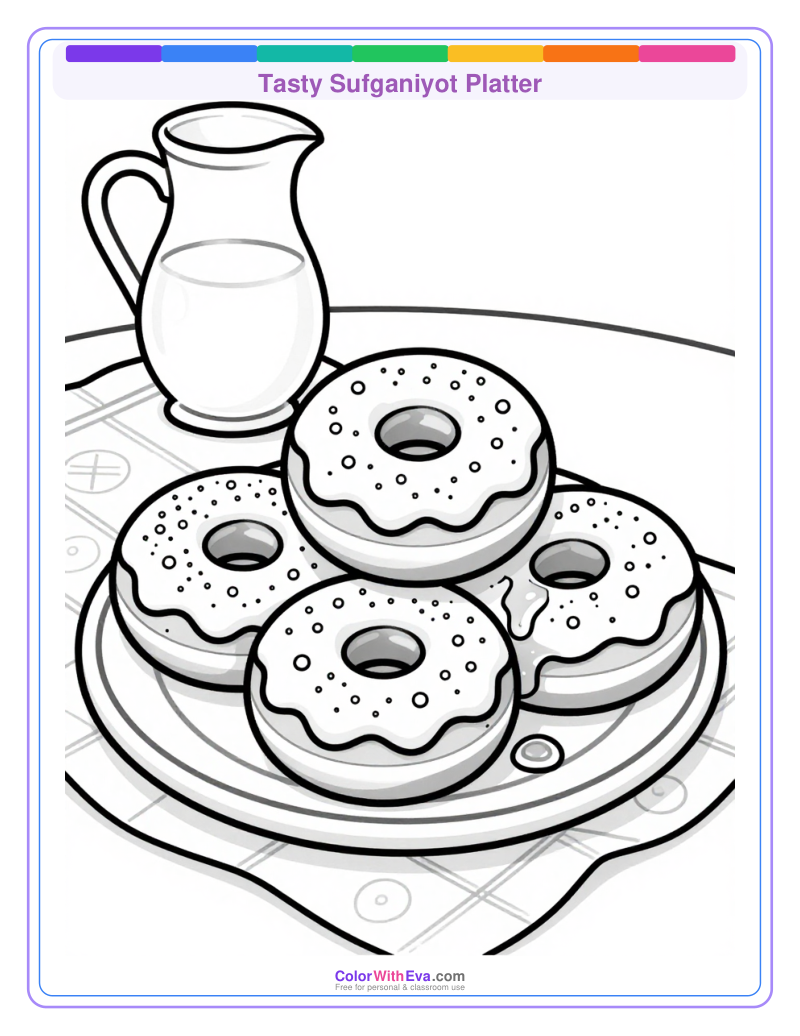 Tasty Sufganiyot Platter preview