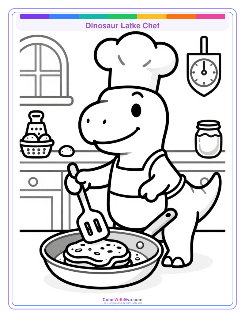 Dinosaur Latke Chef thumbnail