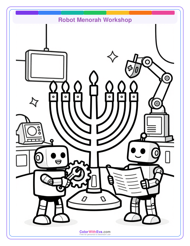 Robot Menorah Workshop thumbnail
