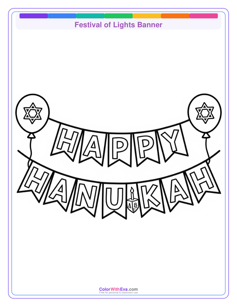 Festival of Lights Banner preview