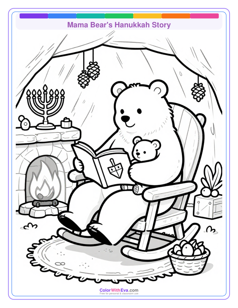 Mama Bear's Hanukkah Story thumbnail