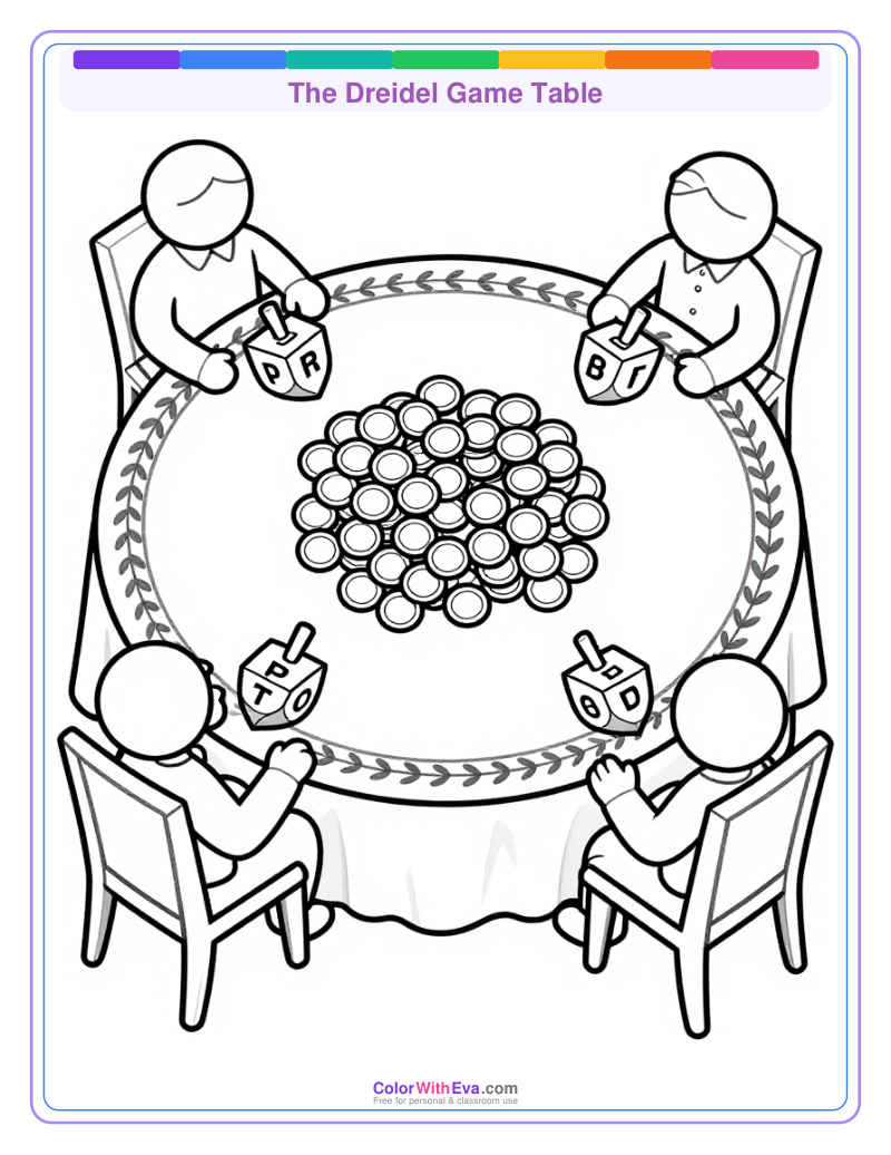 The Dreidel Game Table preview