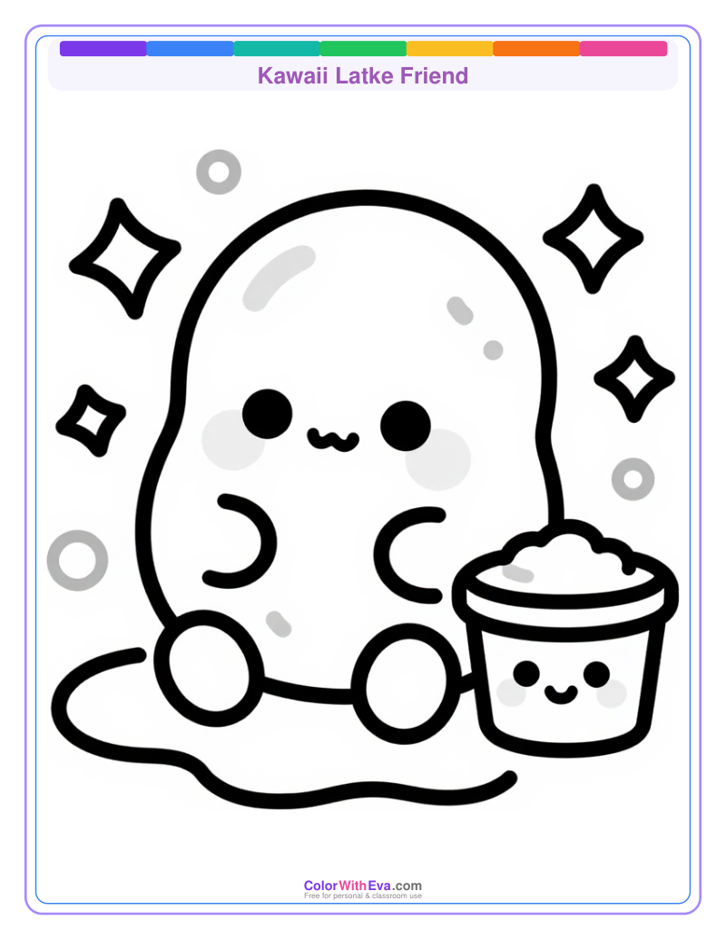 Kawaii Latke Friend preview