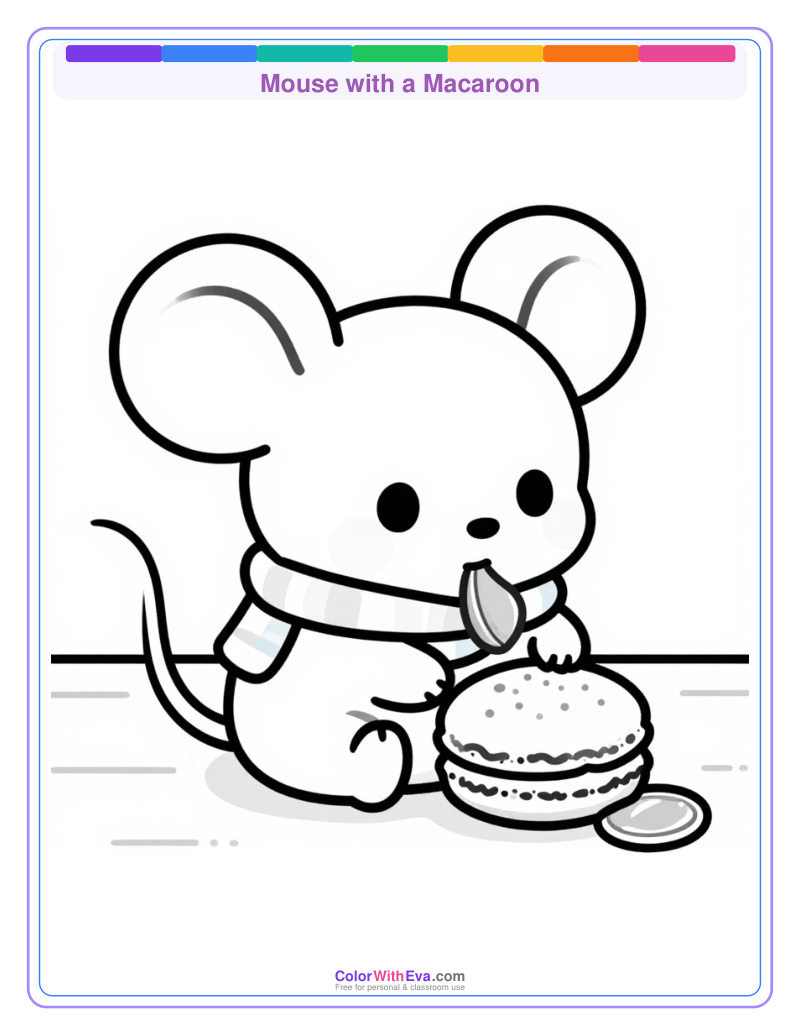 Mouse with a Macaroon preview