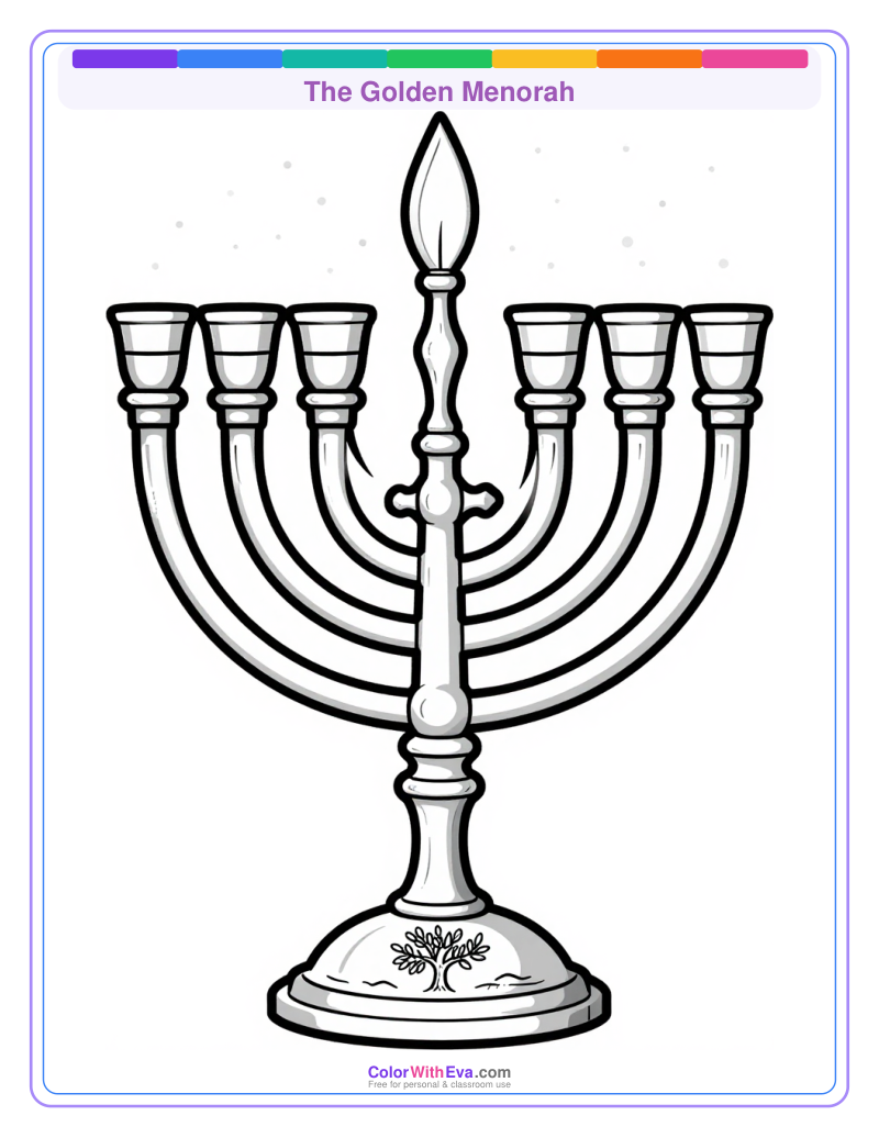 The Golden Menorah preview