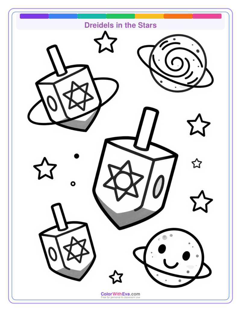 Dreidels in the Stars preview