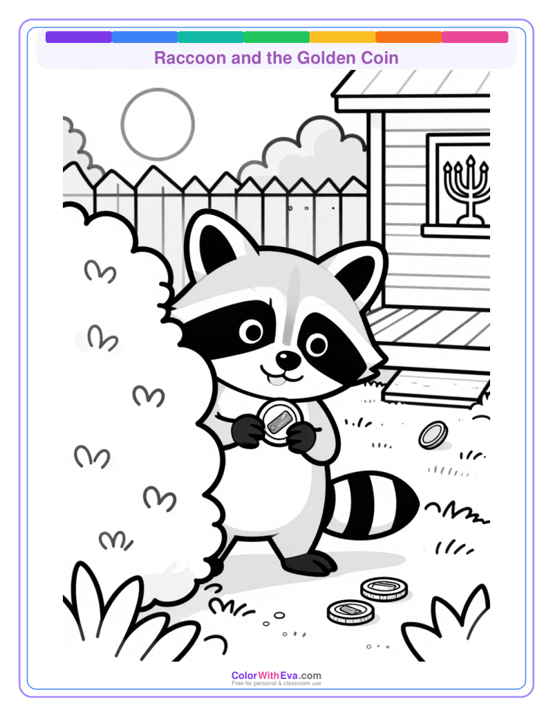Raccoon and the Golden Coin preview