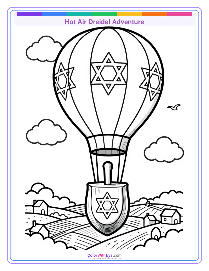 Hot Air Dreidel Adventure preview