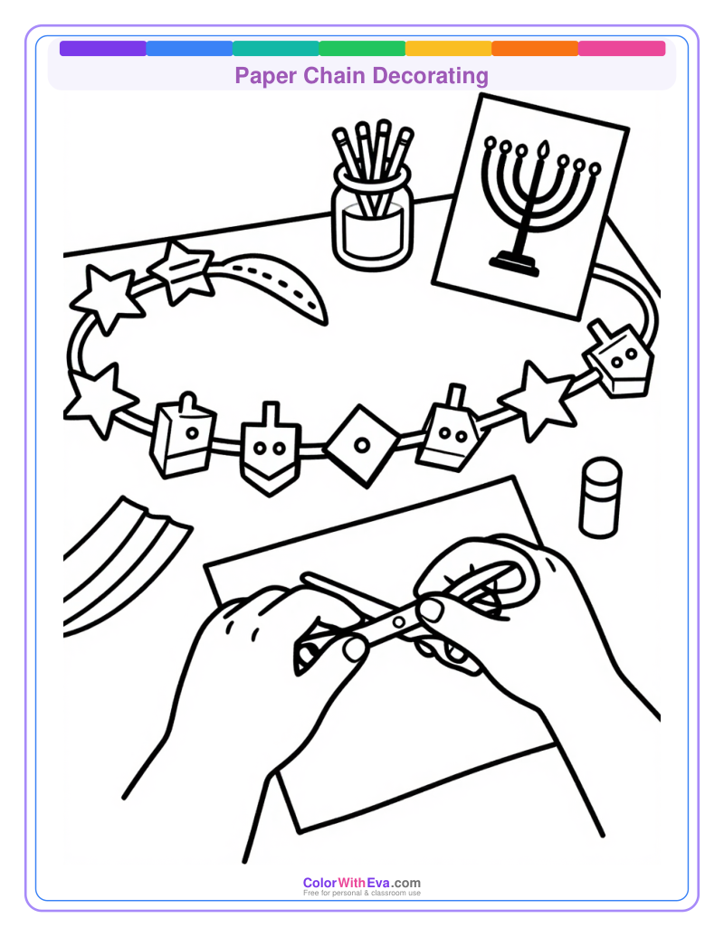 Paper Chain Decorating preview