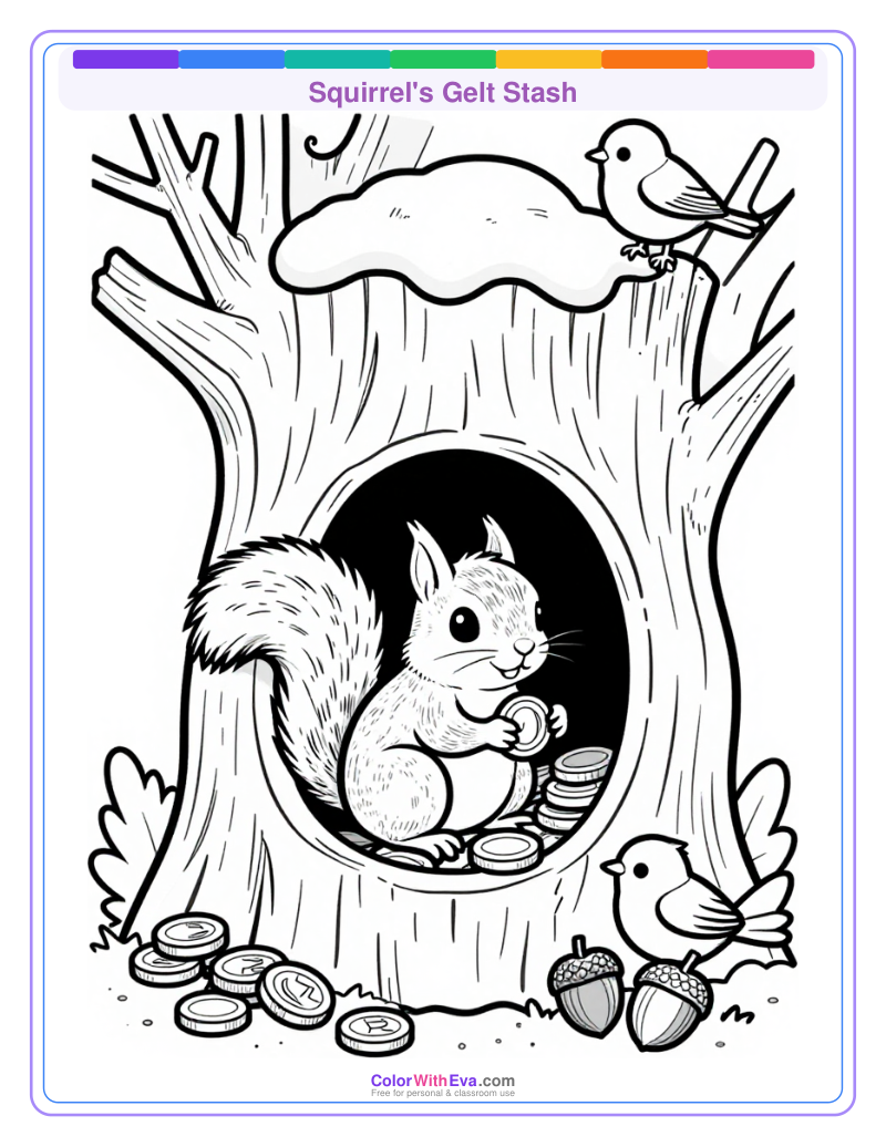 Squirrel's Gelt Stash preview