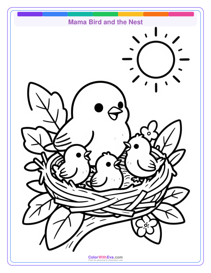 Mama Bird and the Nest preview