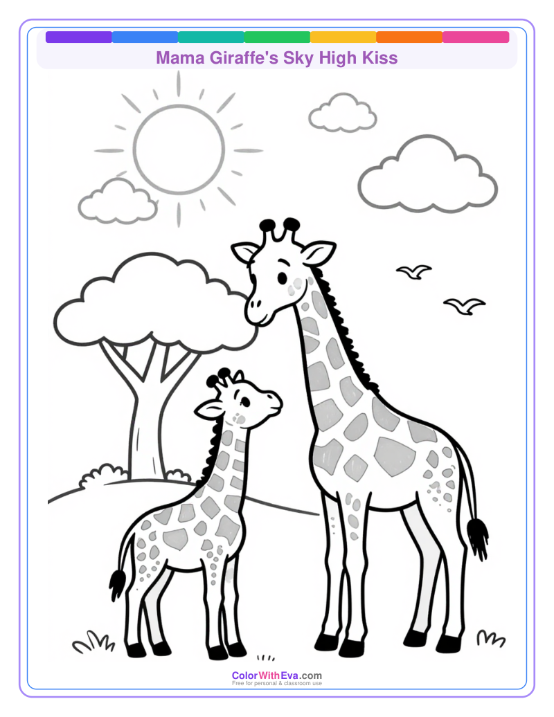 Mama Giraffe's Sky High Kiss thumbnail