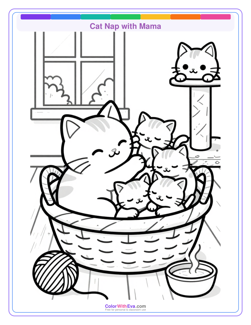 Cat Nap with Mama thumbnail