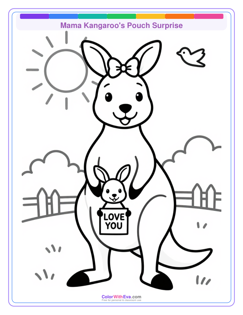 Mama Kangaroo's Pouch Surprise thumbnail