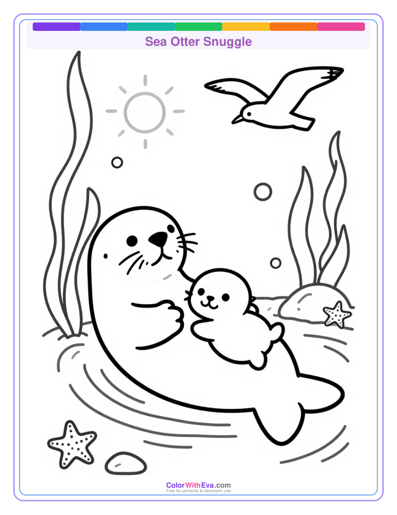Sea Otter Snuggle preview