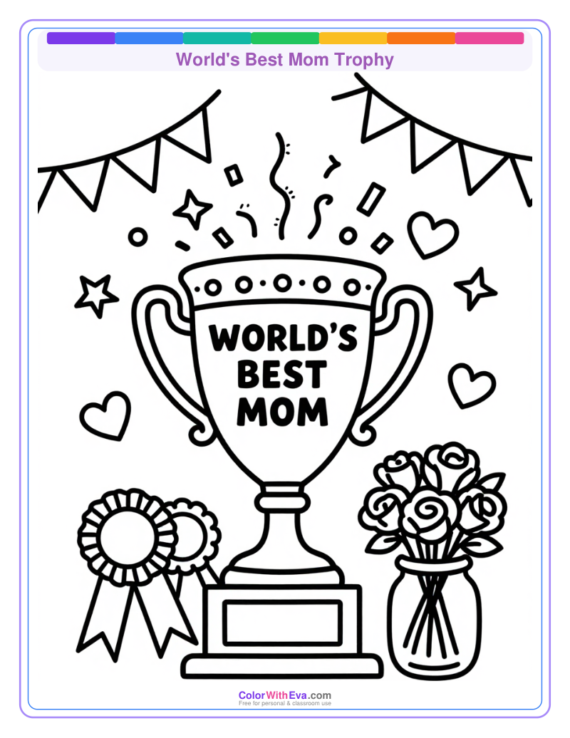 World's Best Mom Trophy preview