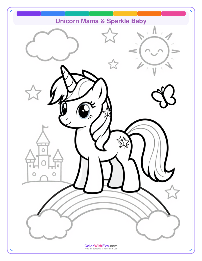 Unicorn Mama & Sparkle Baby thumbnail