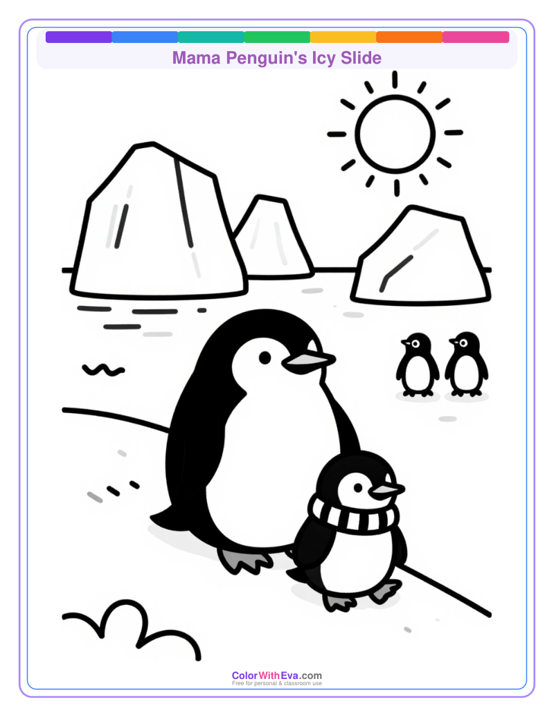 Mama Penguin's Icy Slide thumbnail