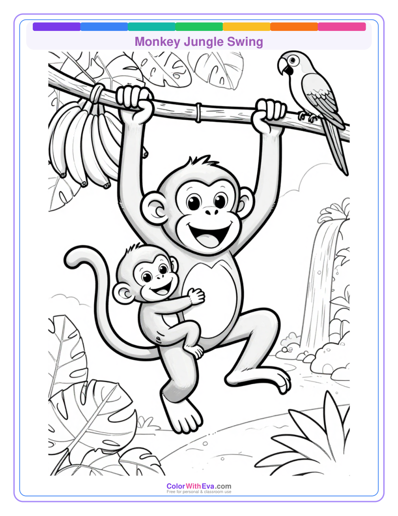 Monkey Jungle Swing preview