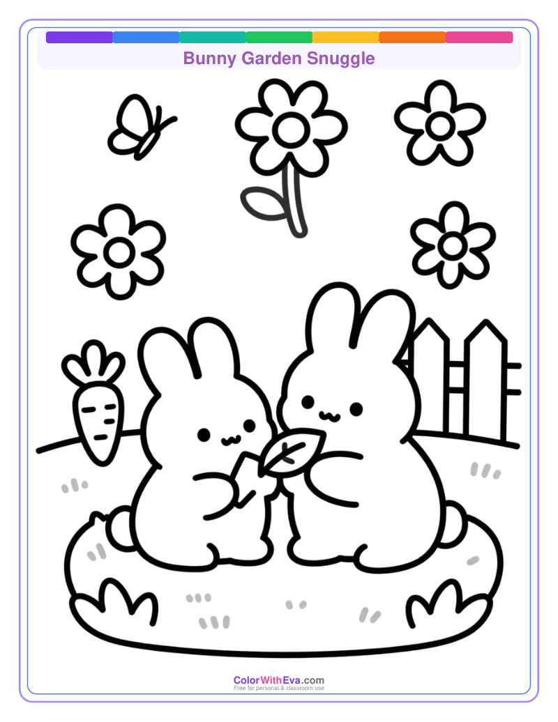 Bunny Garden Snuggle preview