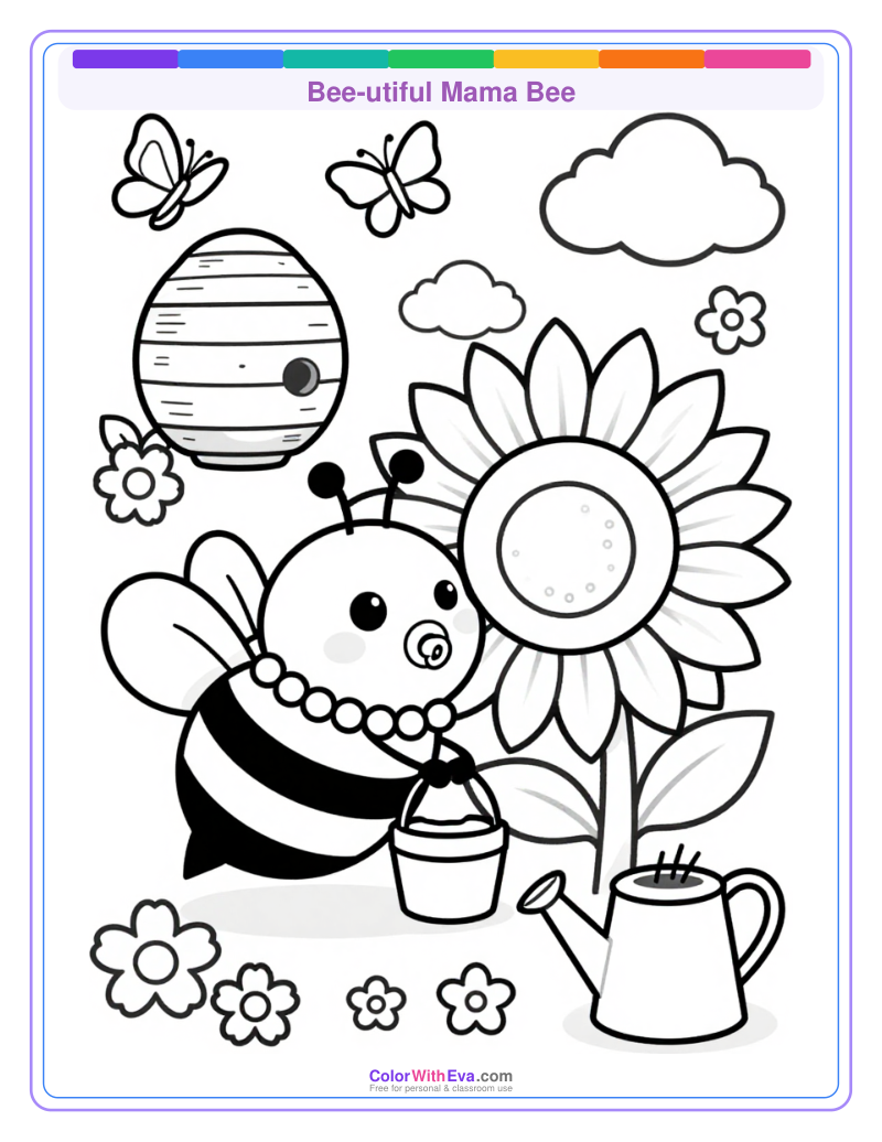 Bee-utiful Mama Bee thumbnail