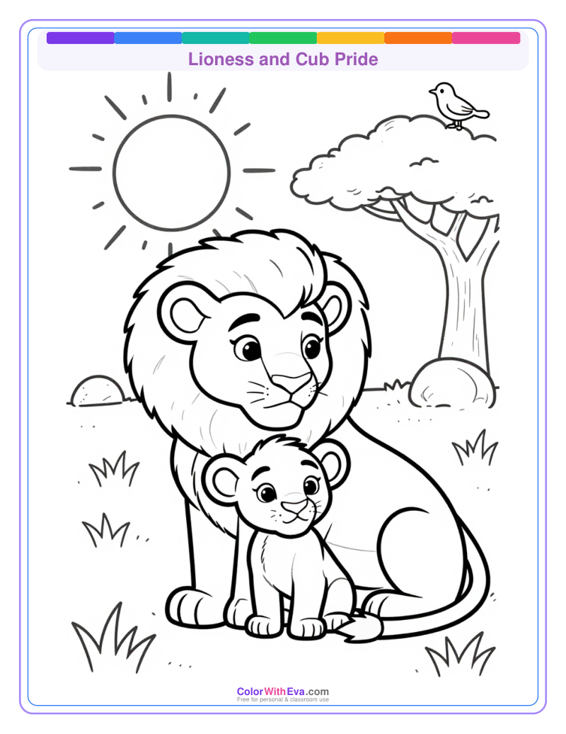Lioness and Cub Pride thumbnail