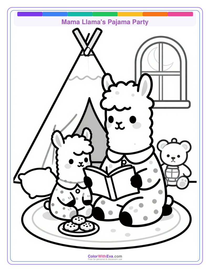 Mama Llama's Pajama Party thumbnail