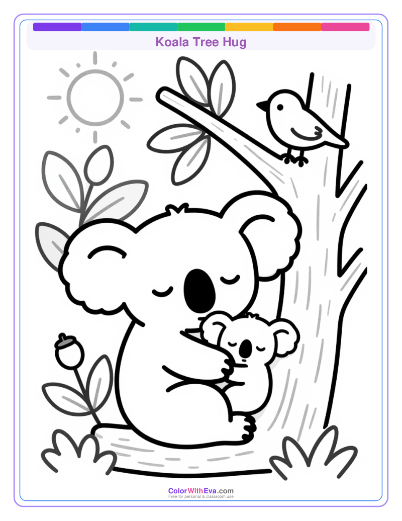 Koala Tree Hug preview