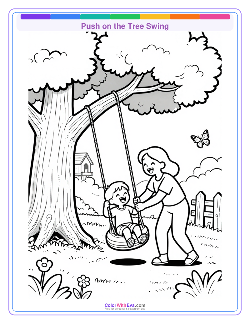 Push on the Tree Swing preview