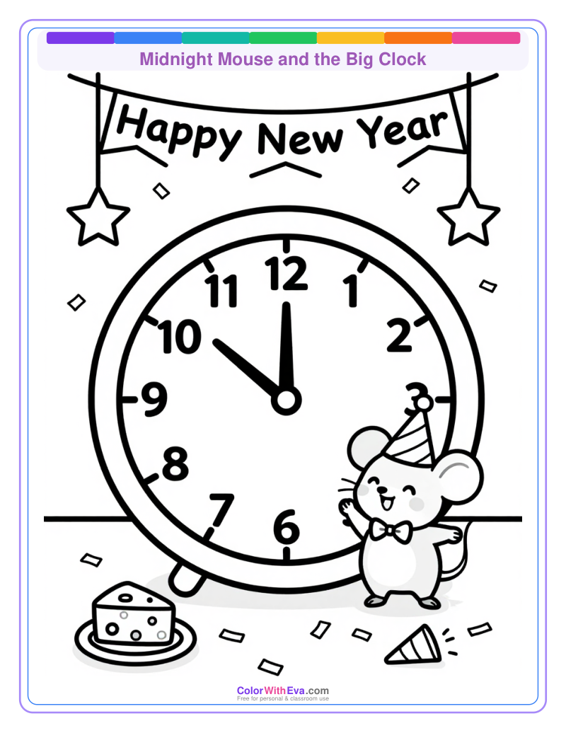 Midnight Mouse and the Big Clock preview