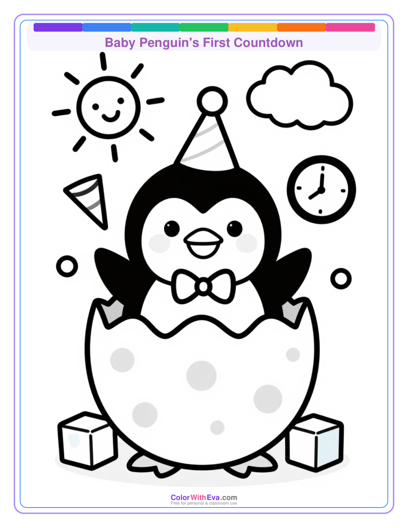 Baby Penguin's First Countdown thumbnail