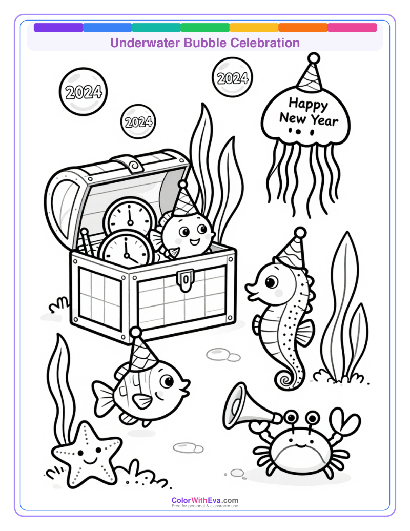 Underwater Bubble Celebration preview