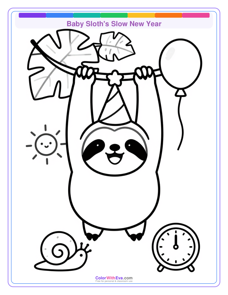 Baby Sloth's Slow New Year thumbnail