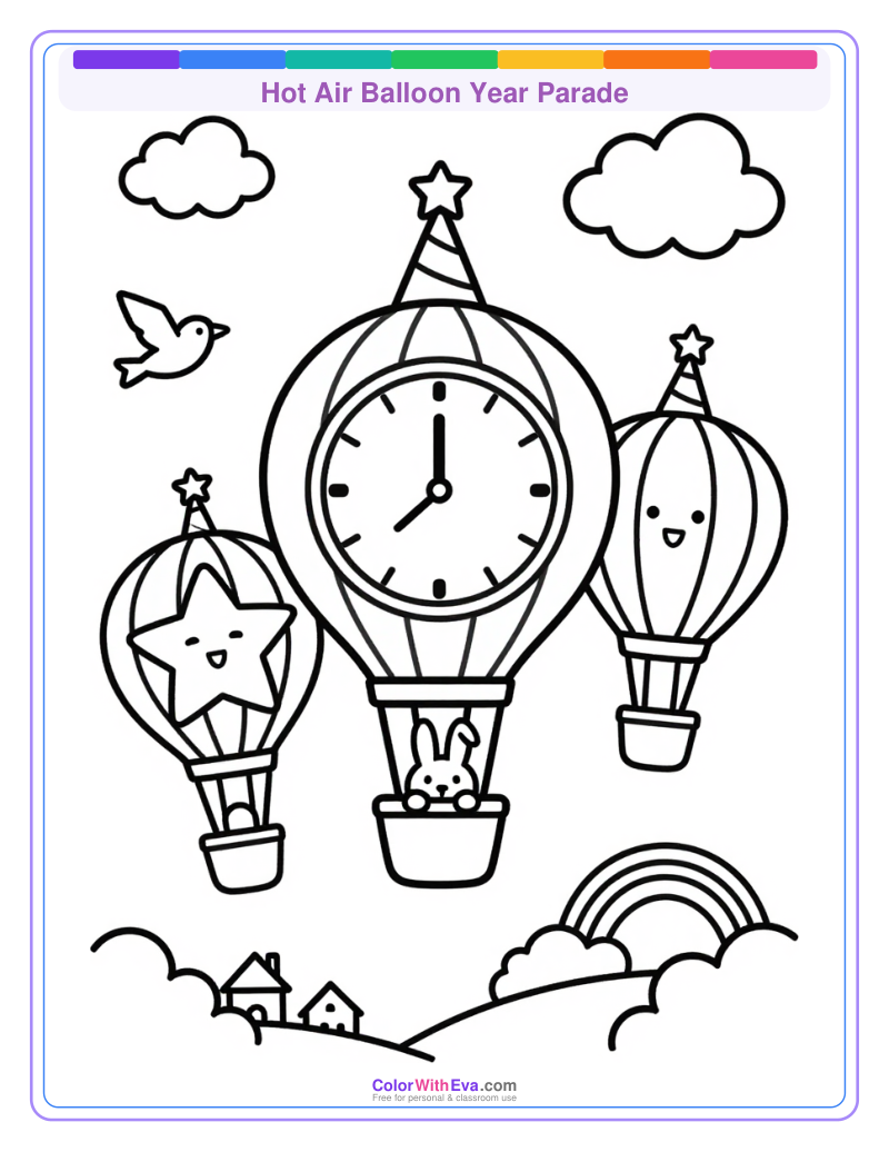 Hot Air Balloon Year Parade thumbnail