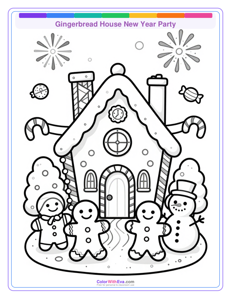 Gingerbread House New Year Party thumbnail