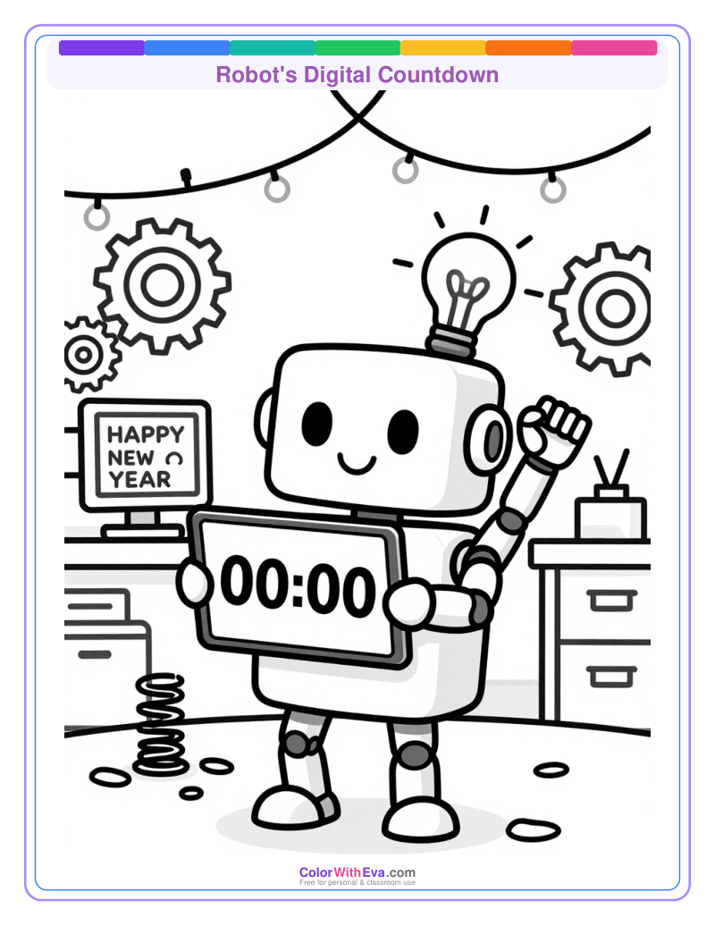 Robot's Digital Countdown preview