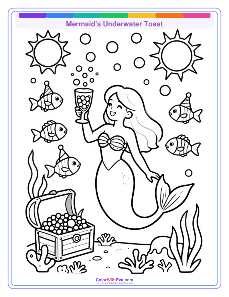 Mermaid's Underwater Toast preview