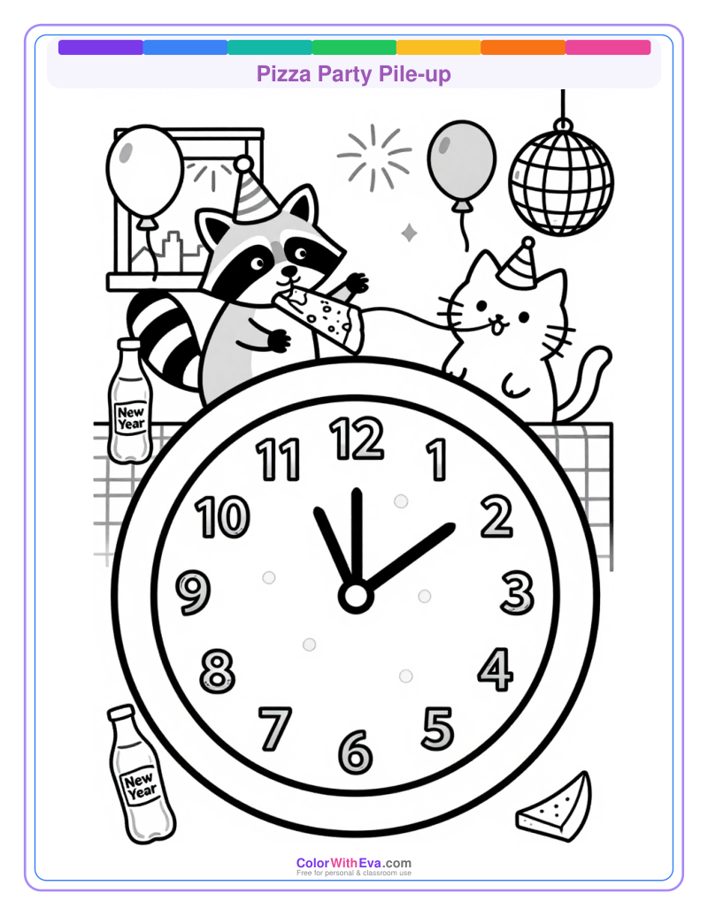 Pizza Party Pile-up preview