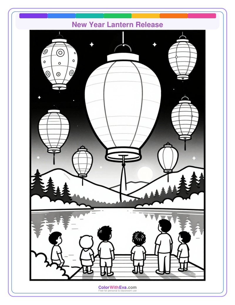 New Year Lantern Release preview