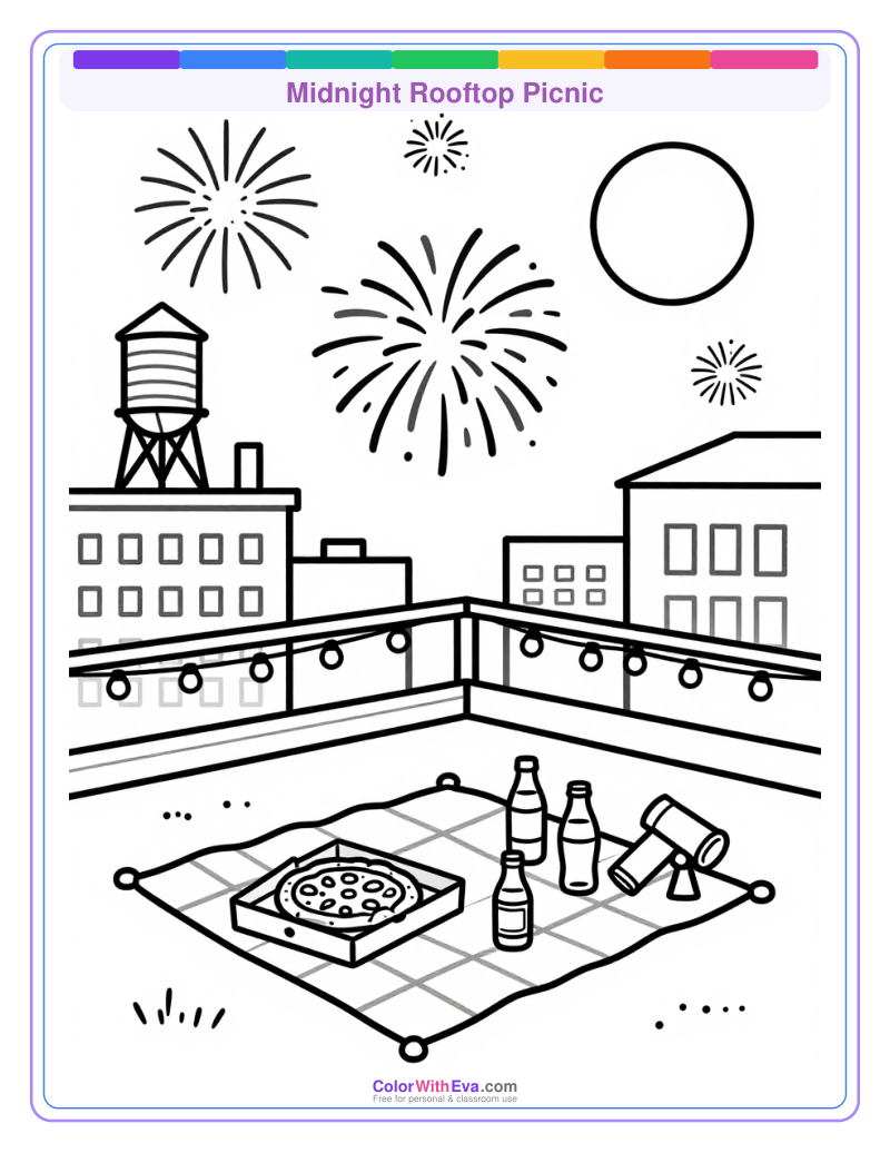 Midnight Rooftop Picnic preview